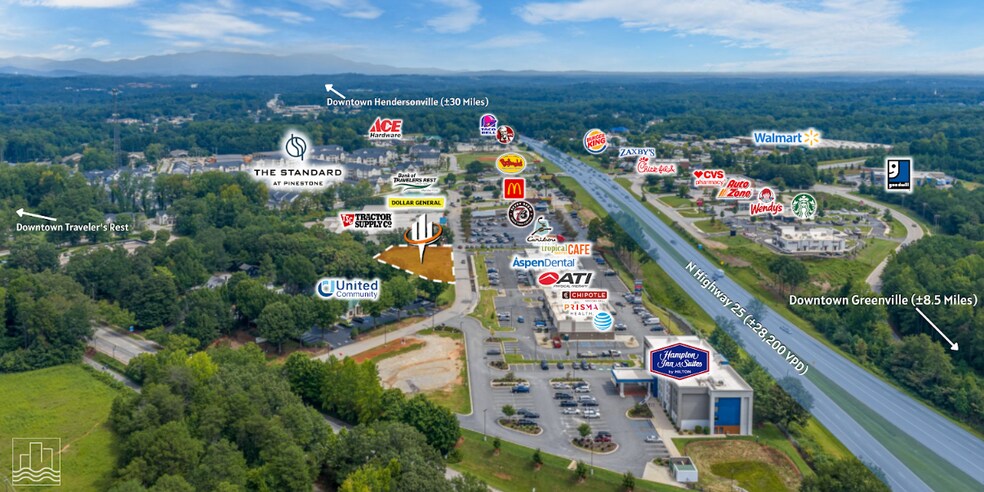 564 Roe Center Ct, Travelers Rest, SC à louer - Photo principale – Image 1 sur 2