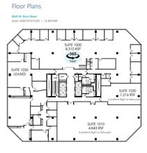 8410 W Bryn Mawr Ave, Chicago, IL à louer Plan d’étage– Image 1 sur 1