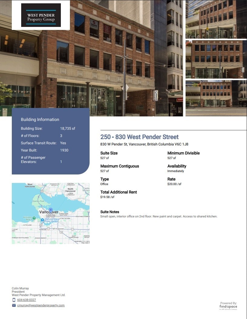 Pender St E, Vancouver, BC à vendre Autre– Image 1 sur 1