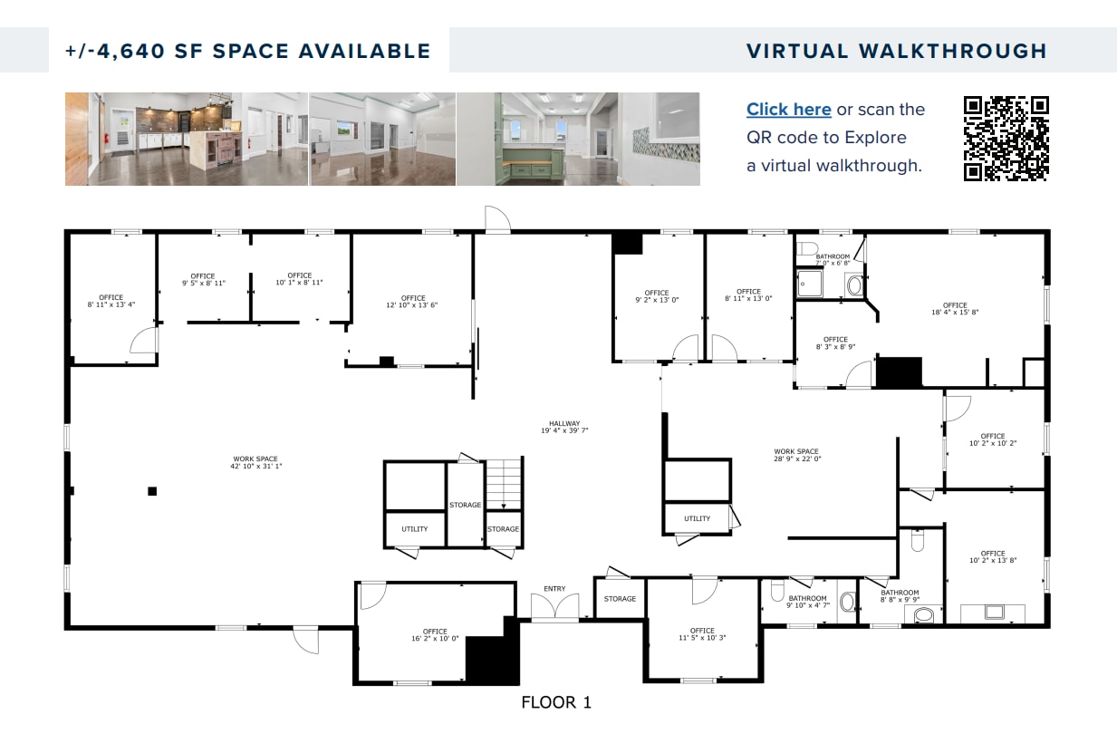 580 Washington St, Easton, MA à louer Plan d’étage– Image 1 sur 6