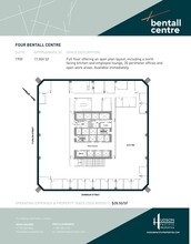 1055 Dunsmuir St, Vancouver, BC à louer Plan d’étage– Image 2 sur 2