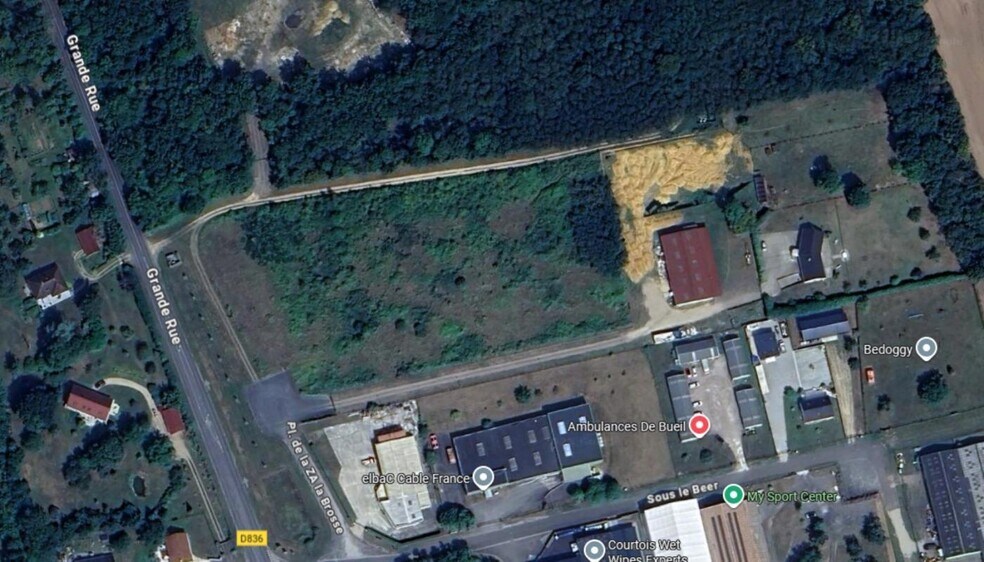 Terrain dans Bueil à vendre - Aérien – Image 1 sur 8