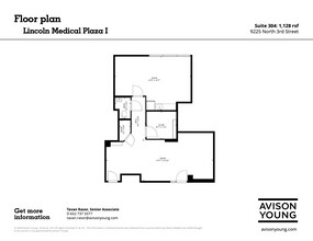 9225 N 3rd St, Phoenix, AZ à louer Plan d’étage– Image 1 sur 1