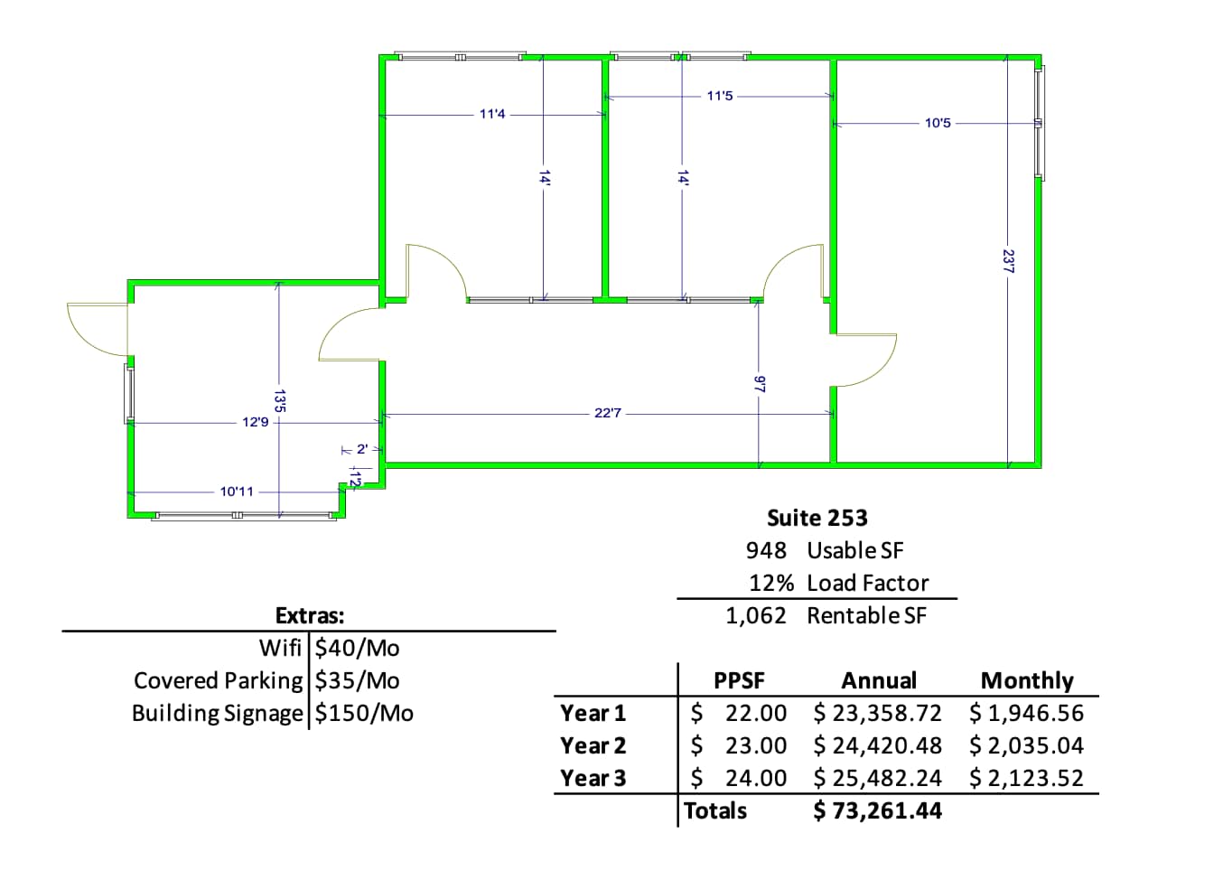 1825-1845 E Northern Ave, Phoenix, AZ à louer Photo intérieure– Image 1 sur 12