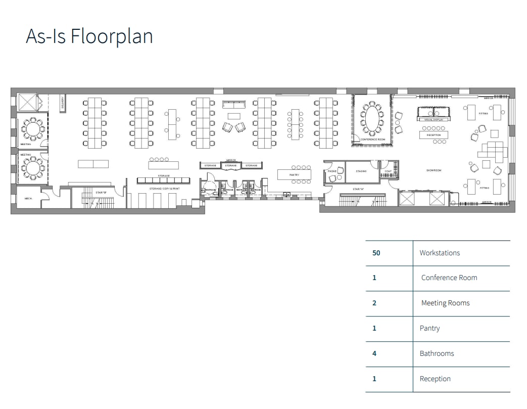 495 Broadway, New York, NY à louer Plan d’étage– Image 1 sur 11