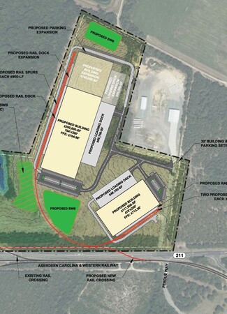 Plus de détails pour 967 NC Highway 211, Candor, NC - Industriel/Logistique à vendre