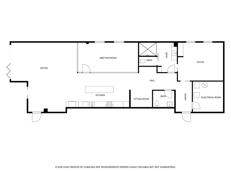 224 SE 2nd St, Bentonville, AR à louer - Plan d’étage – Image 2 sur 9