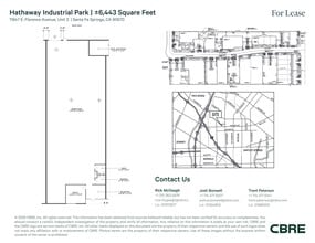 11947 Florence Ave, Santa Fe Springs, CA à louer Plan de site– Image 1 sur 1