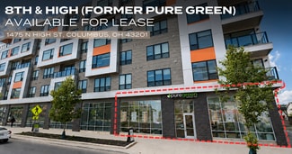 Plus de détails pour 1475 N High St, Columbus, OH - Local commercial à louer