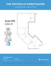 4675 Sweetwater Blvd, Sugar Land, TX à louer Plan d’étage– Image 1 sur 1