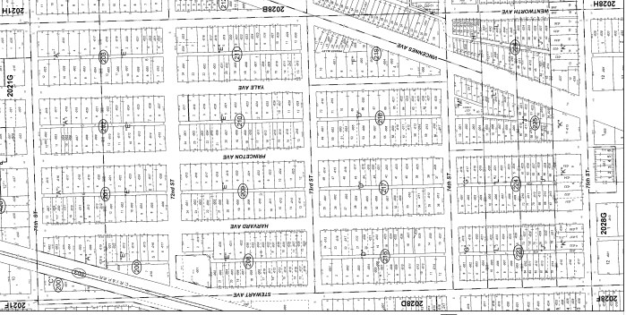 7108 S Harvard Ave, Chicago, IL à vendre - Plan cadastral – Image 1 sur 1