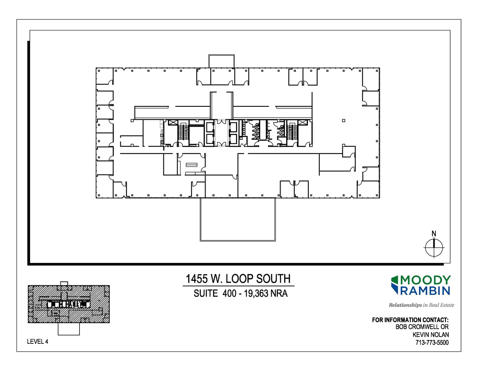 1455 West Loop S, Houston, TX à louer Plan d’étage– Image 1 sur 1