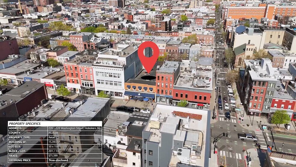 226-228 Washington St, Hoboken, NJ à vendre - Vidéo sur l’annonce professionnelle – Image 1 sur 43