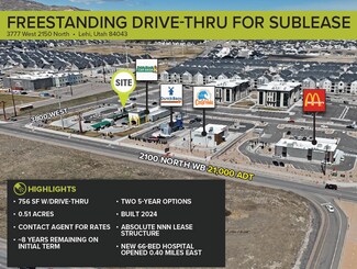 Plus de détails pour 3777 W 2150 N, Lehi, UT - Local commercial à louer