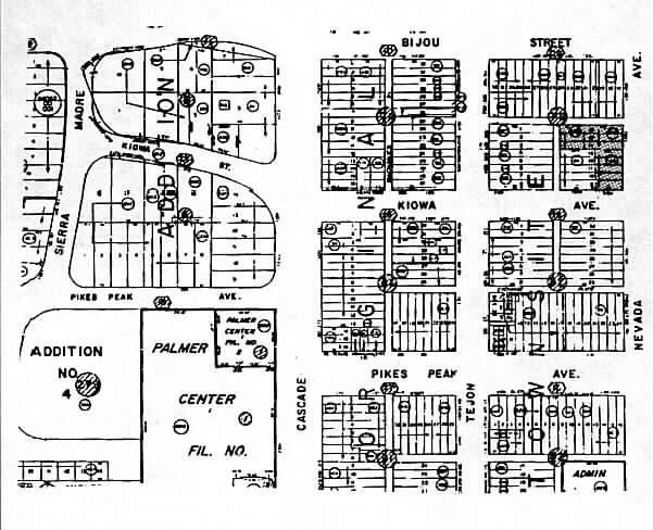 130 E Kiowa St, Colorado Springs, CO à louer - Plan cadastral – Image 3 sur 77