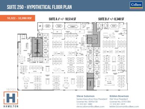 19701 Hamilton Ave, Torrance, CA à louer Plan d’étage– Image 1 sur 6