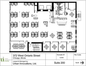 372 W Ontario St, Chicago, IL à louer Plan d’étage– Image 1 sur 16