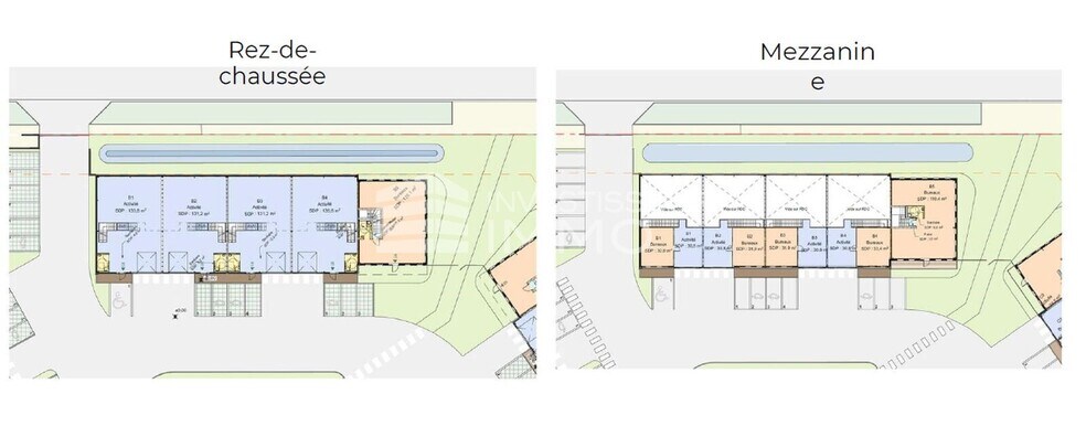 Local d'activités dans Fontenay-Trésigny à vendre - Plan d’étage – Image 3 sur 4