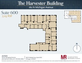 180 N Michigan Ave, Chicago, IL à louer Plan d’étage– Image 1 sur 17