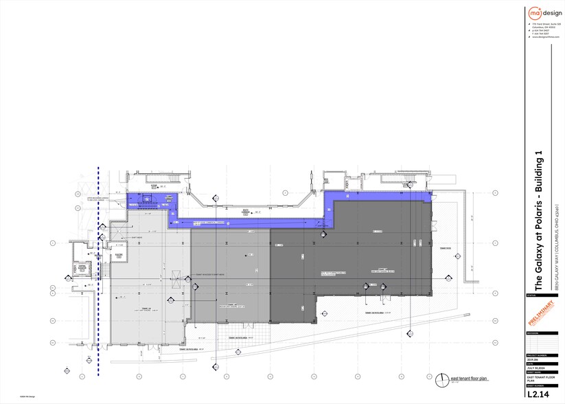 8770 Galaxy Way, Columbus, OH à louer - Plan de site – Image 2 sur 3