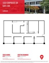 1333 Corporate Dr, Irving, TX à louer Plan d’étage– Image 1 sur 1