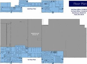 2400 W Central Rd, Hoffman Estates, IL à louer Plan d’étage– Image 1 sur 3