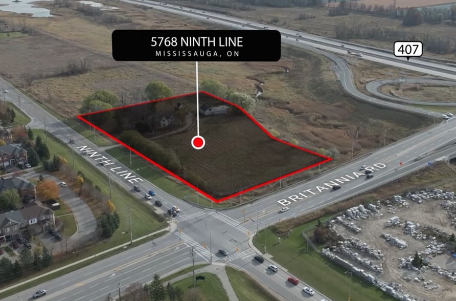 5768 Ninth Line, Mississauga, ON à vendre - Aérien – Image 3 sur 9