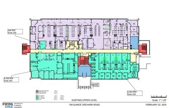 708 Quince Orchard Rd, Gaithersburg, MD à louer Plan d’étage– Image 1 sur 1