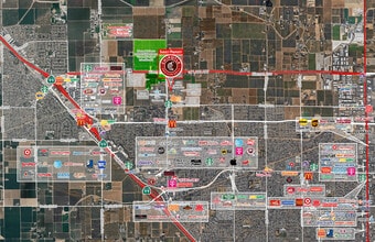 4620 Dale Rd, Modesto, CA - VUE AÉRIENNE vue de carte - Image1