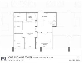 2 S biscayne Blvd, Miami, FL à louer Plan de site– Image 1 sur 1