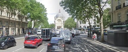 Paris - VUE AÉRIENNE  vue de carte