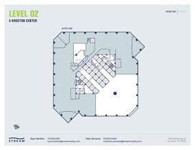 1301 McKinney St, Houston, TX à louer Plan d’étage– Image 1 sur 1