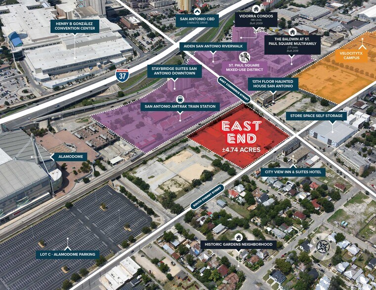 1220 E Commerce St, San Antonio, TX à vendre - Photo de l’immeuble – Image 3 sur 5