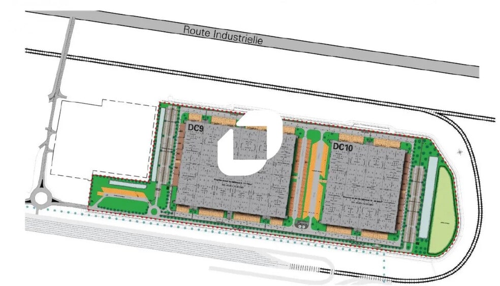 Industriel/Logistique dans Sandouville à louer - Plan de site – Image 2 sur 2