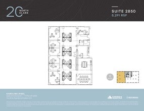 20 N Clark St, Chicago, IL à louer Plan d’étage– Image 1 sur 1