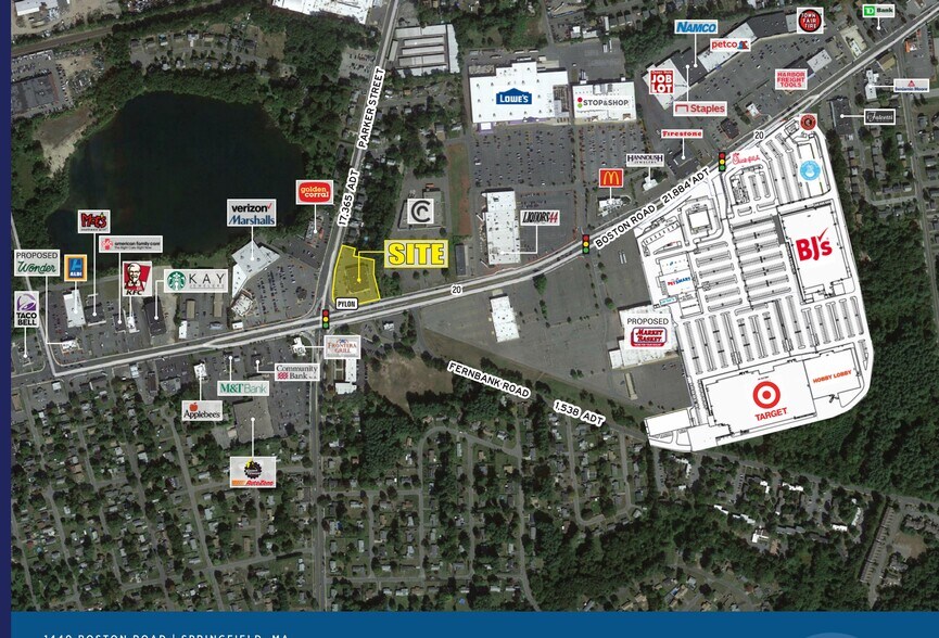 1440 Boston Rd, Springfield, MA à louer - Photo principale – Image 1 sur 4
