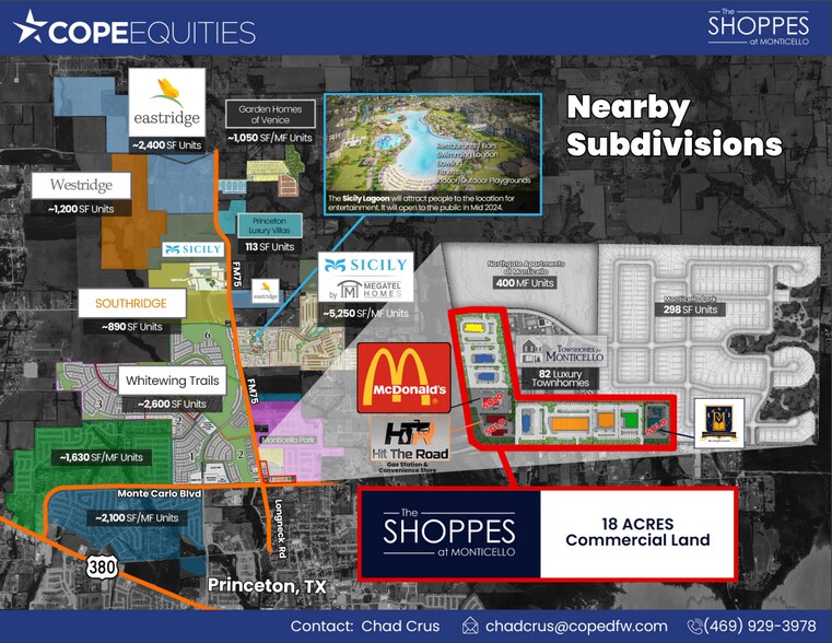 FM-75 (Longneck Rd.) & Monticello Drive, Texas, Princeton, TX à vendre - Photo de l’immeuble – Image 3 sur 13