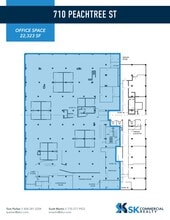 710 Peachtree St NE, Atlanta, GA à louer Plan de site– Image 1 sur 1