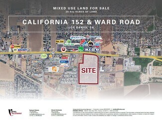 Plus de détails pour California 152, Los Banos, CA - Terrain à vendre