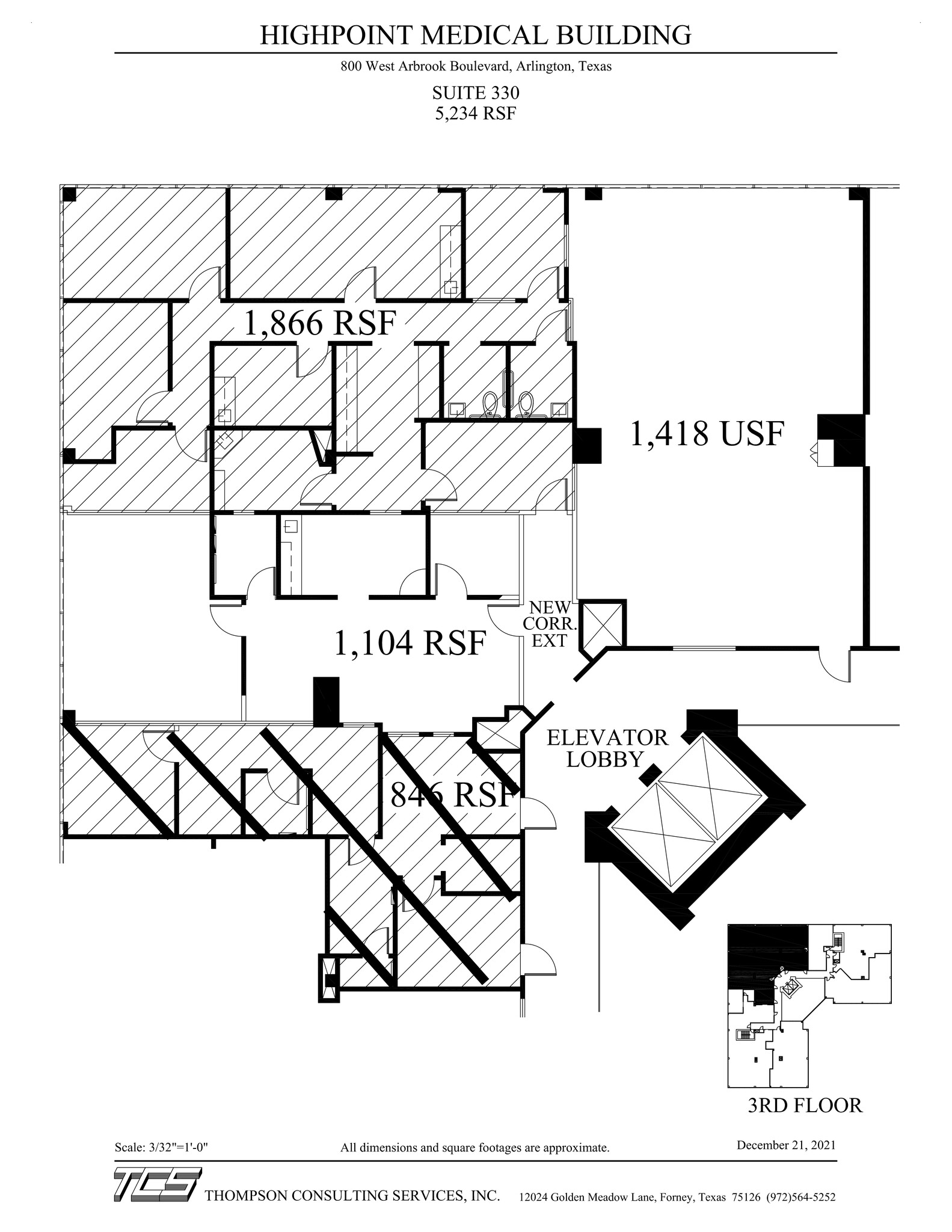 800 W Arbrook Blvd, Arlington, TX à louer Plan de site– Image 1 sur 1