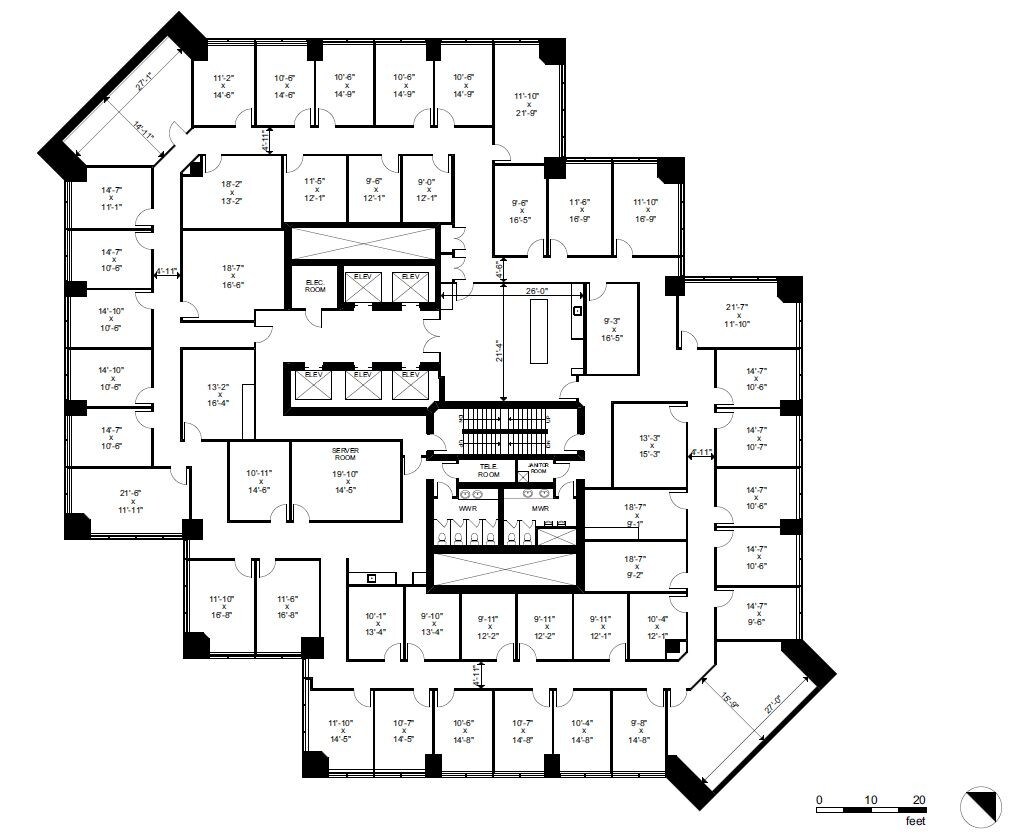 321 6th Ave SW, Calgary, AB à louer Plan d’étage– Image 1 sur 1