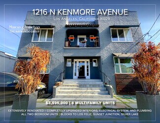 Plus de détails pour 1216 N Kenmore Ave, Los Angeles, CA - Logement à vendre