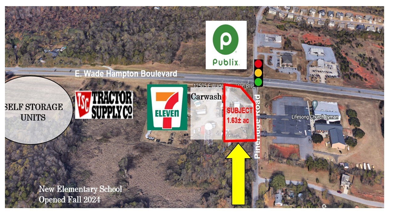 12505 Wade Hampton Boulevard, Greer, SC à vendre Photo principale– Image 1 sur 2