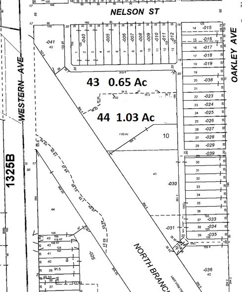 2331 W Nelson St, Chicago, IL à vendre - Plan cadastral – Image 2 sur 2