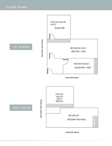 270 E Saint John St, San Jose, CA à vendre - Plan d’étage – Image 2 sur 3