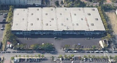 Saint-Denis - Vue aérienne vue de carte