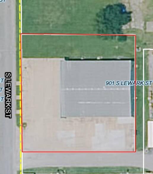 901 Lewark St, Coffeyville, KS à vendre - Plan de site – Image 2 sur 4