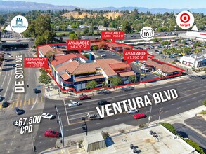20833-20861 Ventura Blvd, Woodland Hills, CA - VUE AÉRIENNE  vue de carte - Image1