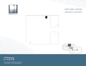 2950 N Loop Fwy W, Houston, TX à louer Plan d’étage– Image 1 sur 1