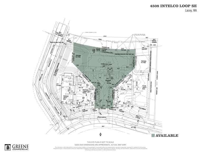 4508 Intelco Loop, Lacey, WA à vendre - Plan de site – Image 2 sur 6